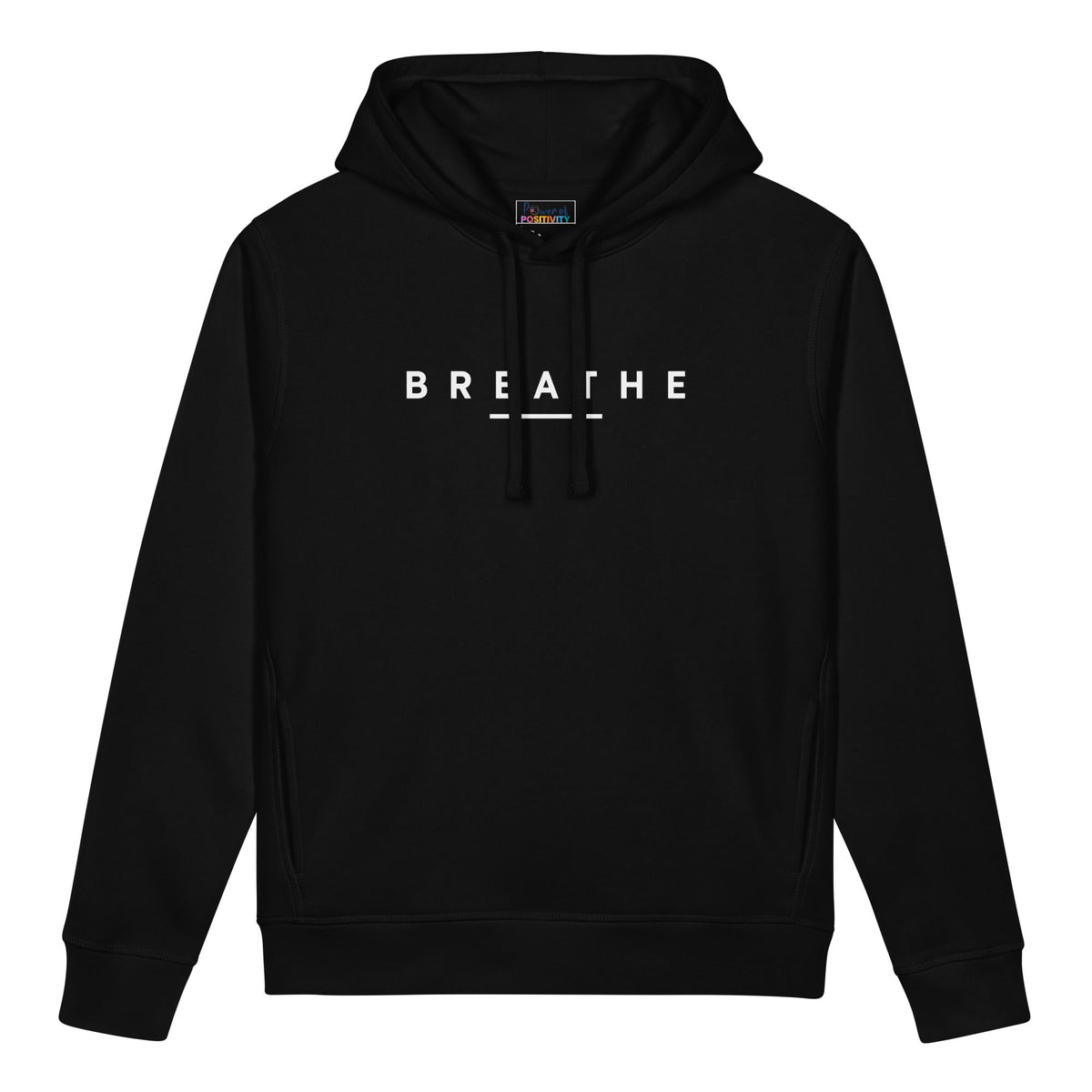 BREATHE Unisex Organic Side Pocket Hoodie styled for casual work wear