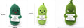 Handmade Wool Crochet Comfort Companion - Perfect for Positivity and Emotional Support – Positive Pickle – Front view