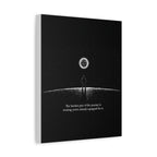 Motivational Canvas Print — “The hardest part of the journey is trusting you’re already equipped for it.”