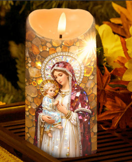 Flameless Keepsake Candle