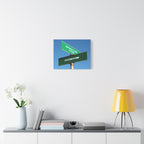 Happiness Is a State of Being Canvas – Inspirational Wall Art