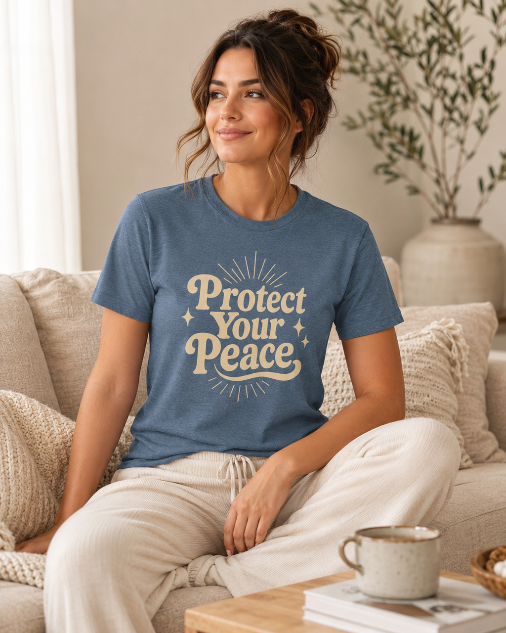 Protect Your Peace Unisex Tee – Positive Affirmation T-Shirt