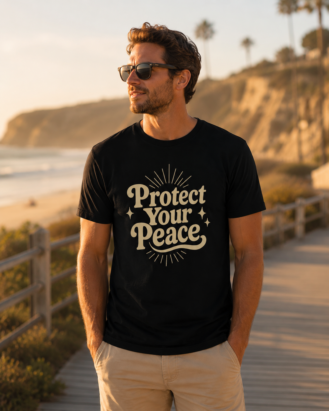 Protect Your Peace Unisex Tee – Positive Affirmation T-Shirt
