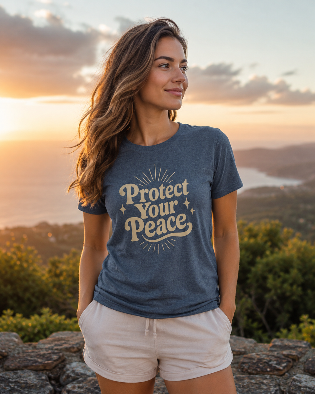 Protect Your Peace Unisex Tee – Positive Affirmation T-Shirt