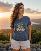 Protect Your Peace Unisex Tee – Positive Affirmation T-Shirt