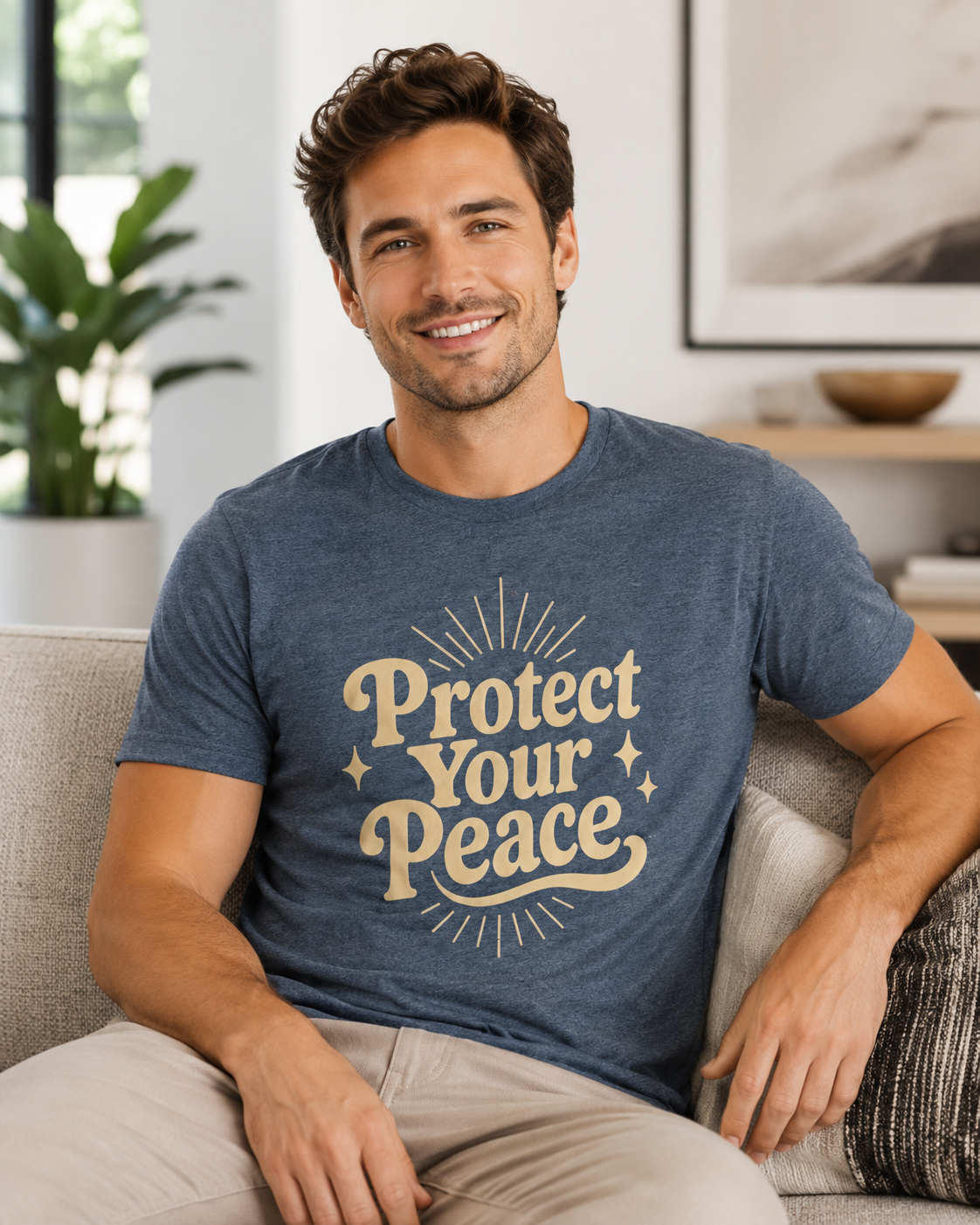 Protect Your Peace Unisex Tee – Positive Affirmation T-Shirt