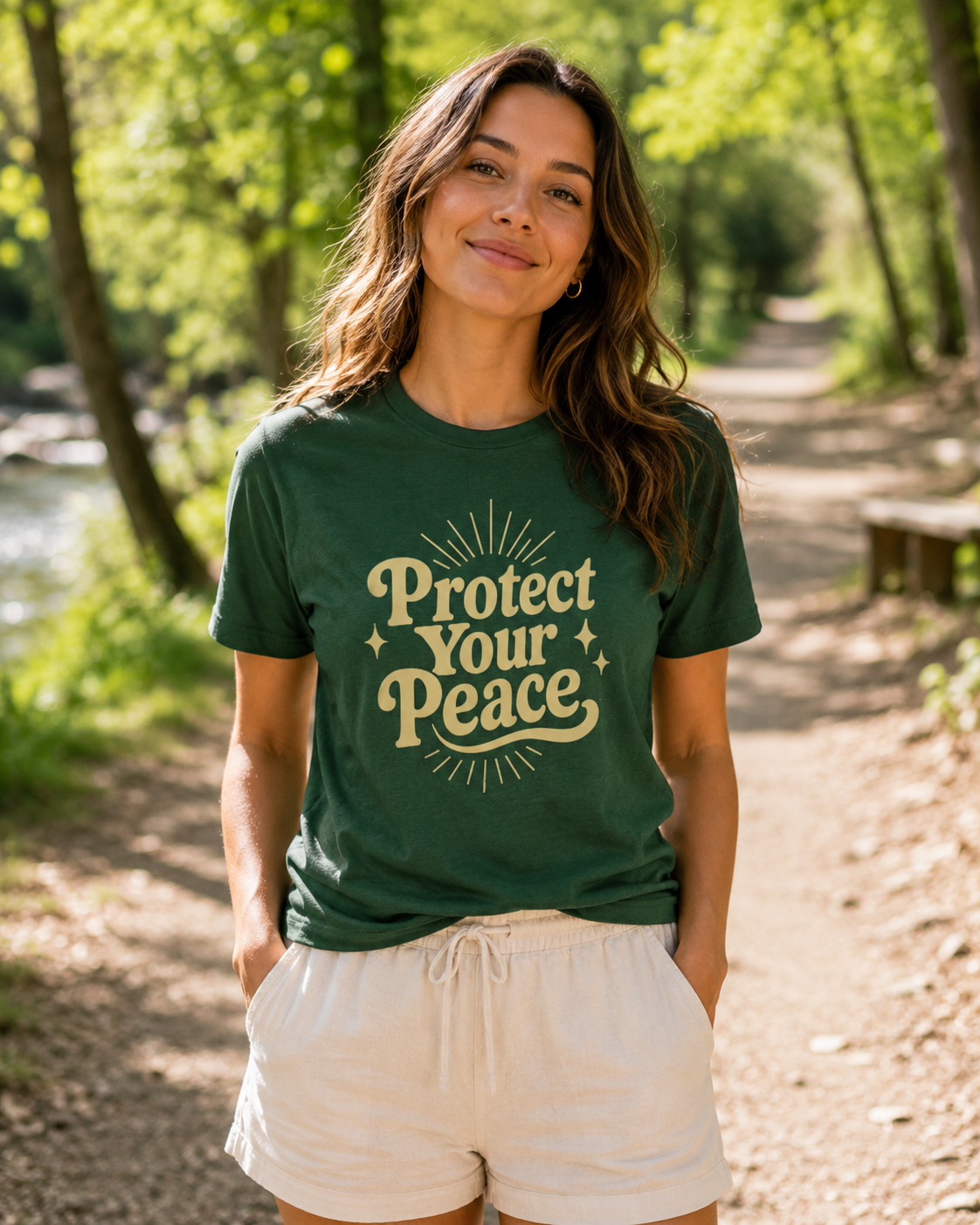 Protect Your Peace Unisex Tee – Positive Affirmation T-Shirt
