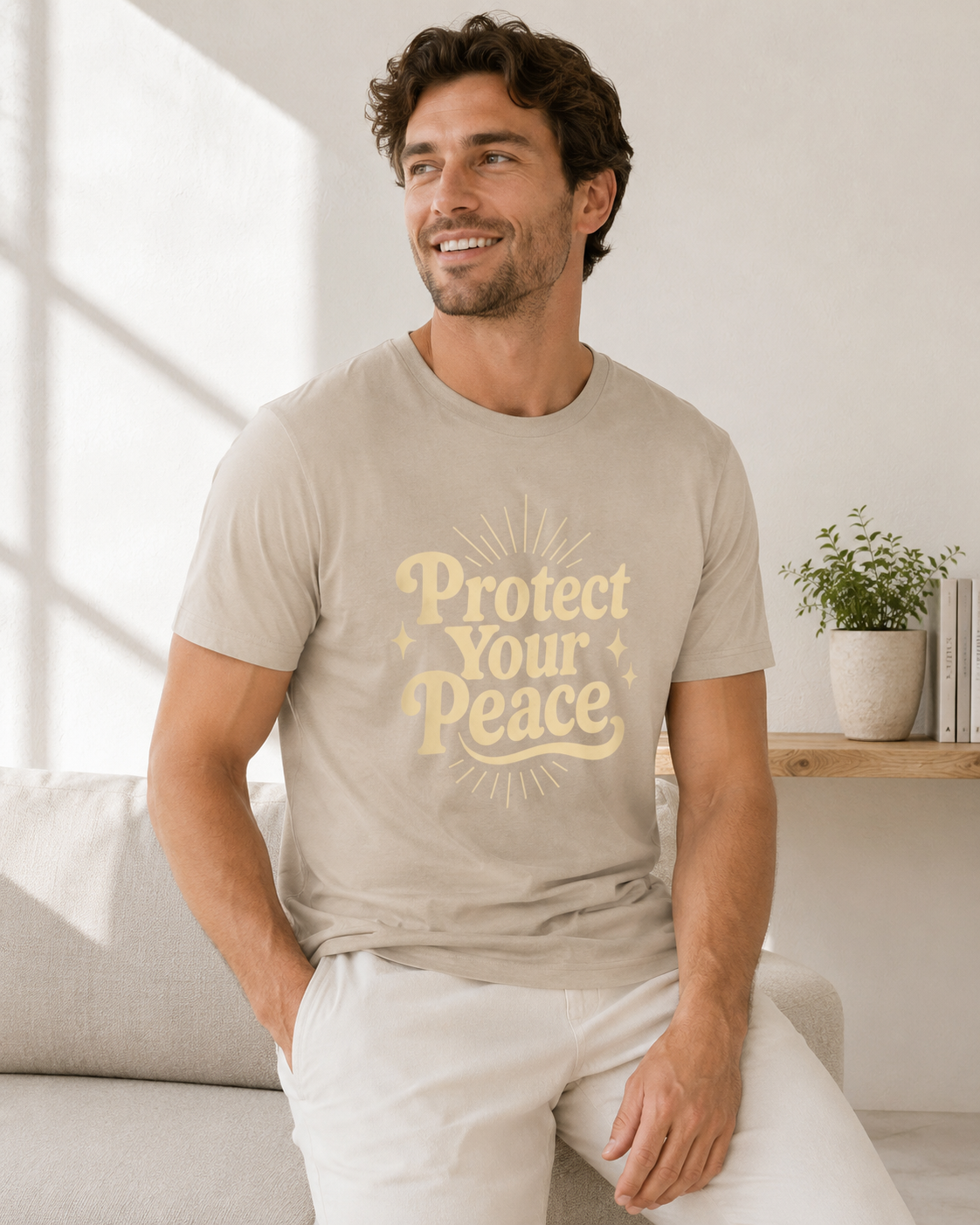 Protect Your Peace Unisex Tee – Positive Affirmation T-Shirt