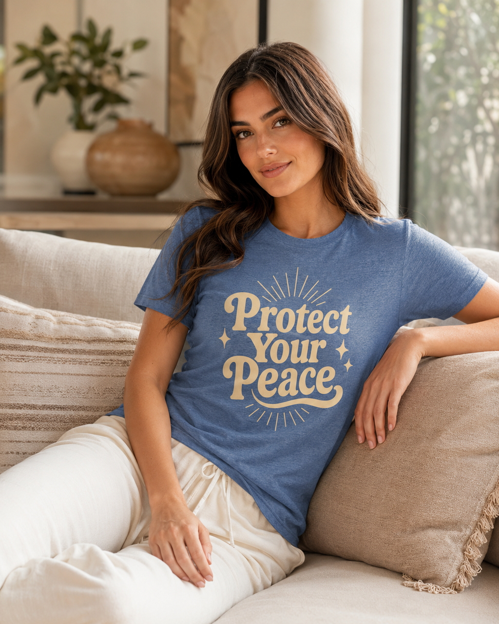 Protect Your Peace Unisex Tee – Positive Affirmation T-Shirt