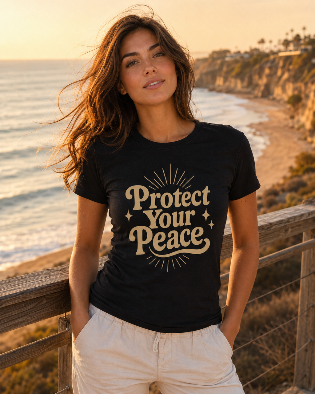 Protect Your Peace Unisex Tee – Positive Affirmation T-Shirt