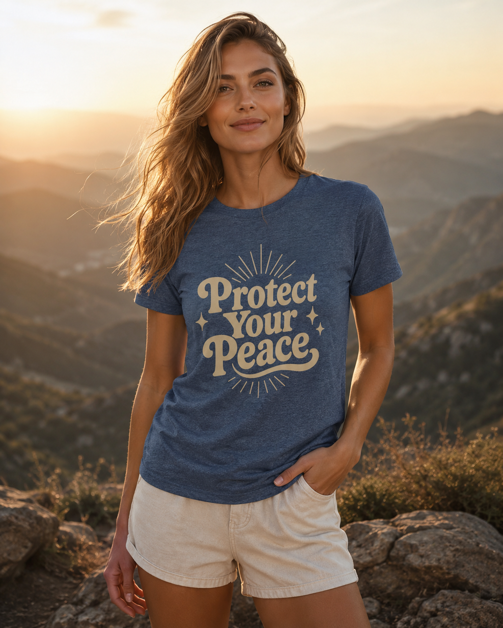 Protect Your Peace Unisex Tee – Positive Affirmation T-Shirt