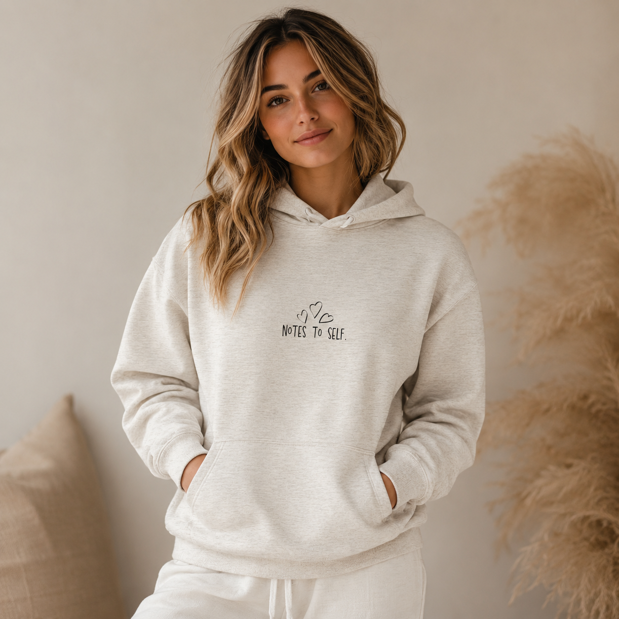 Notes to Self: Self Improvement Hoodie – Positive Mindset & Personal Growth