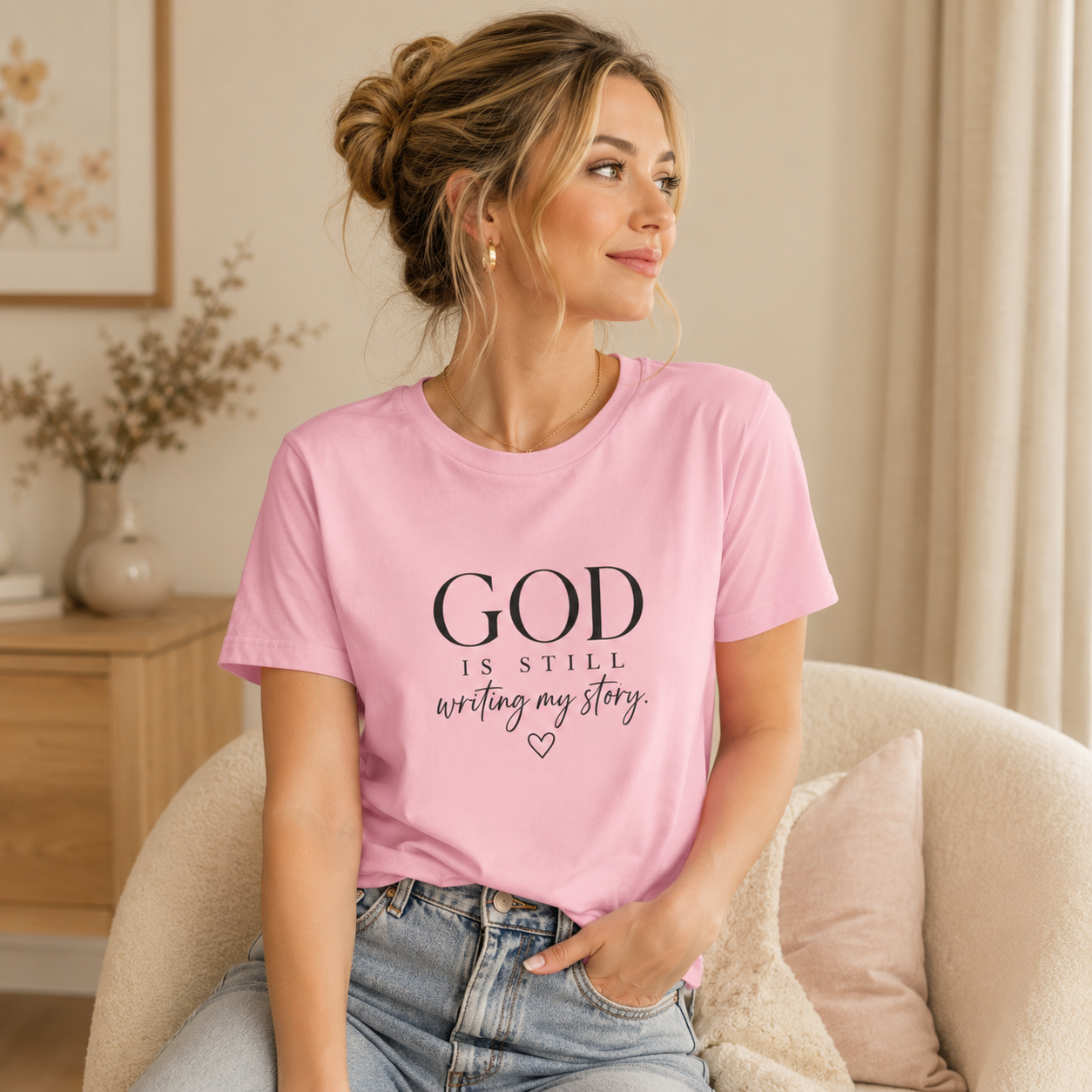 God Is Still Writing My Story | Women's Relaxed Fit T-Shirt | Jeremiah 29:11