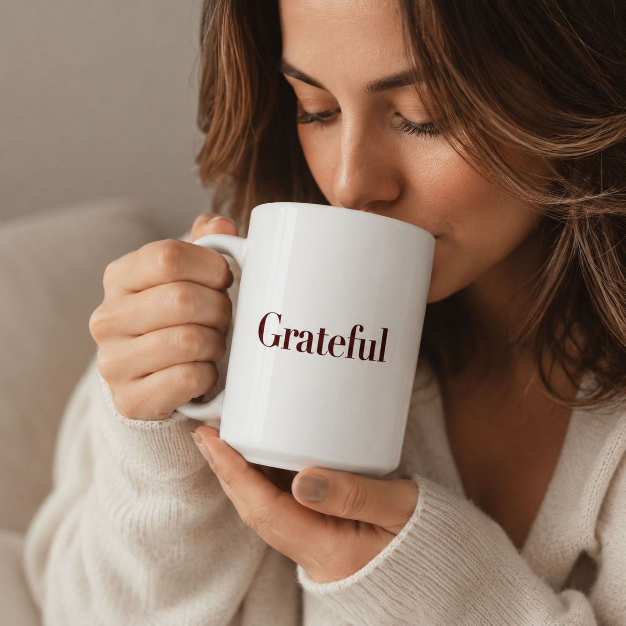 Grateful Mug – Gratitude Practice Coffee Cup