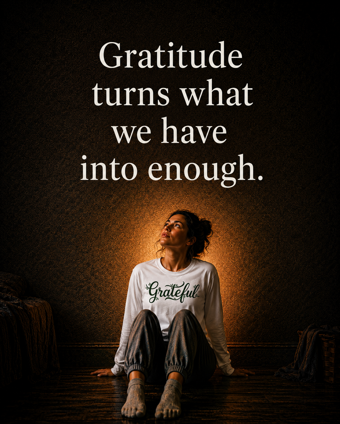 Always Start With A Grateful Heart Long Sleeve Shirt