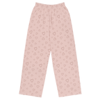 IN MY SLEEPING ERA - Button-Down Luxury Pajama Set (Pink) – Front view
