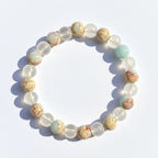 Handmade Woven Gemstone Bracelet