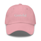 GRATEFUL Embroidered Hat – Positive Mindset Cap – Front view