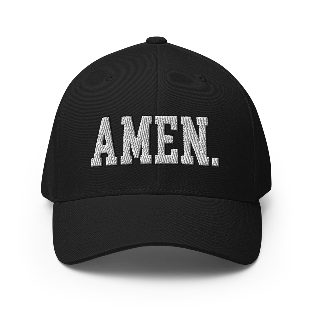 AMEN Flex Fit Twill Cap | Christian Faith Hat