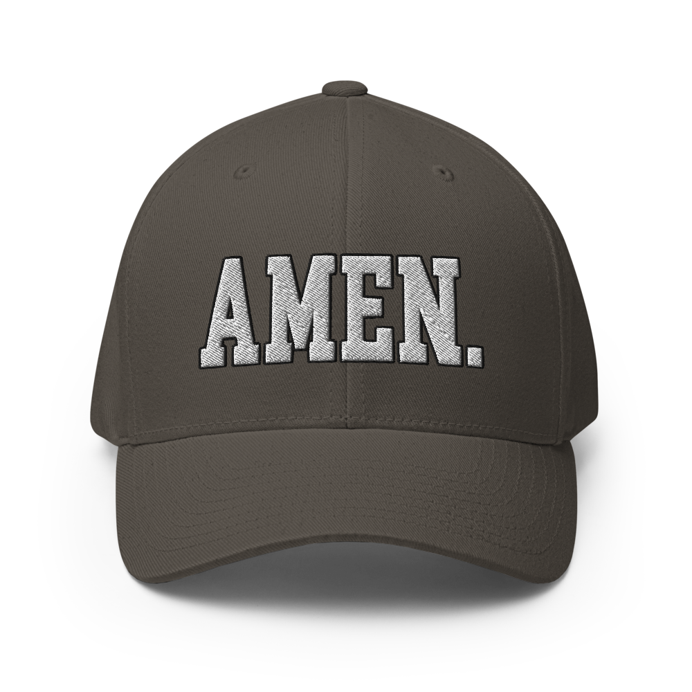 AMEN Flex Fit Twill Cap | Christian Faith Hat