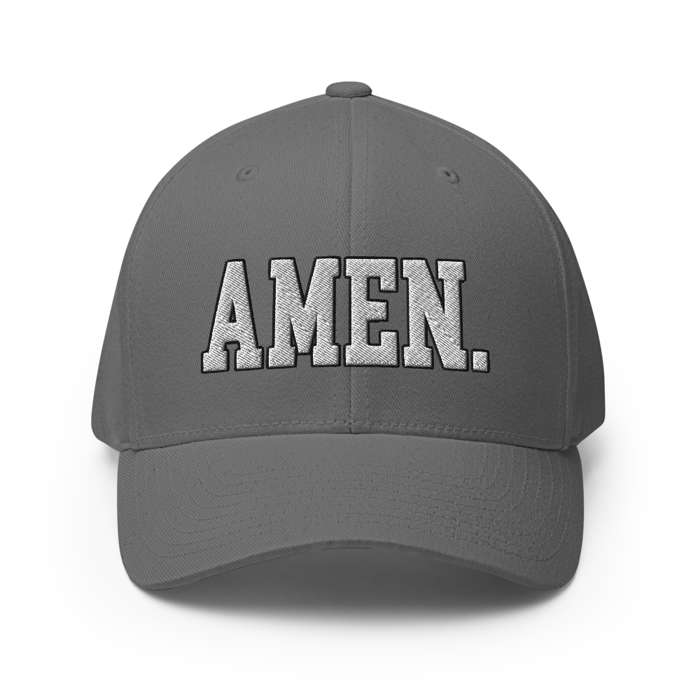 AMEN Flex Fit Twill Cap | Christian Faith Hat