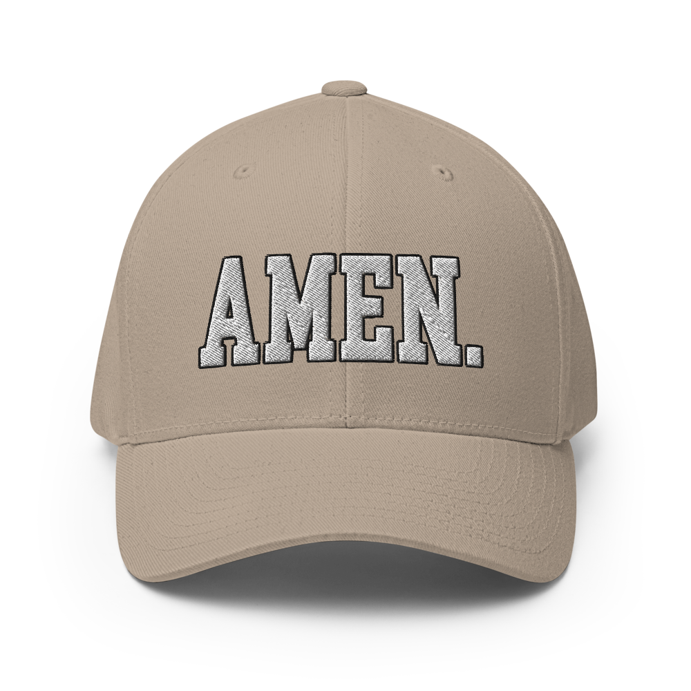 AMEN Flex Fit Twill Cap | Christian Faith Hat