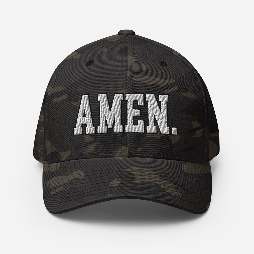 AMEN Flex Fit Twill Cap | Christian Faith Hat
