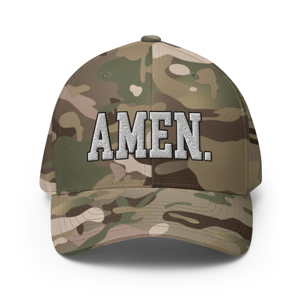 AMEN Flex Fit Twill Cap | Christian Faith Hat