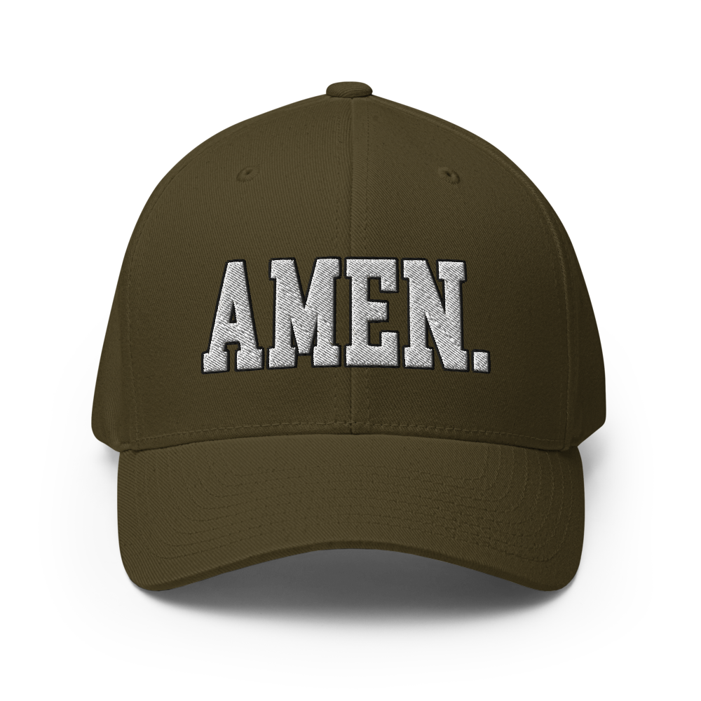 AMEN Flex Fit Twill Cap | Christian Faith Hat