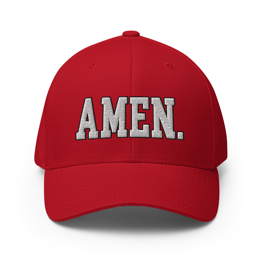 AMEN Flex Fit Twill Cap | Christian Faith Hat