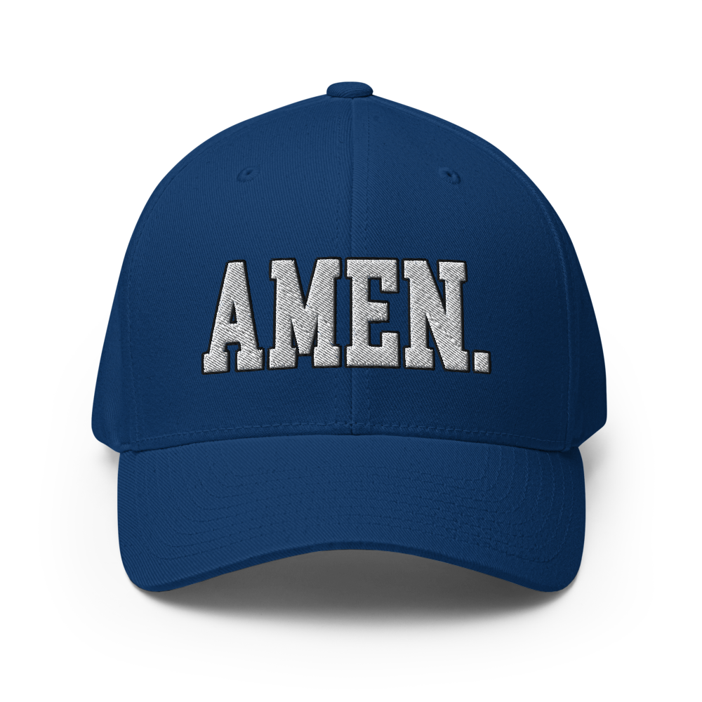 AMEN Flex Fit Twill Cap | Christian Faith Hat