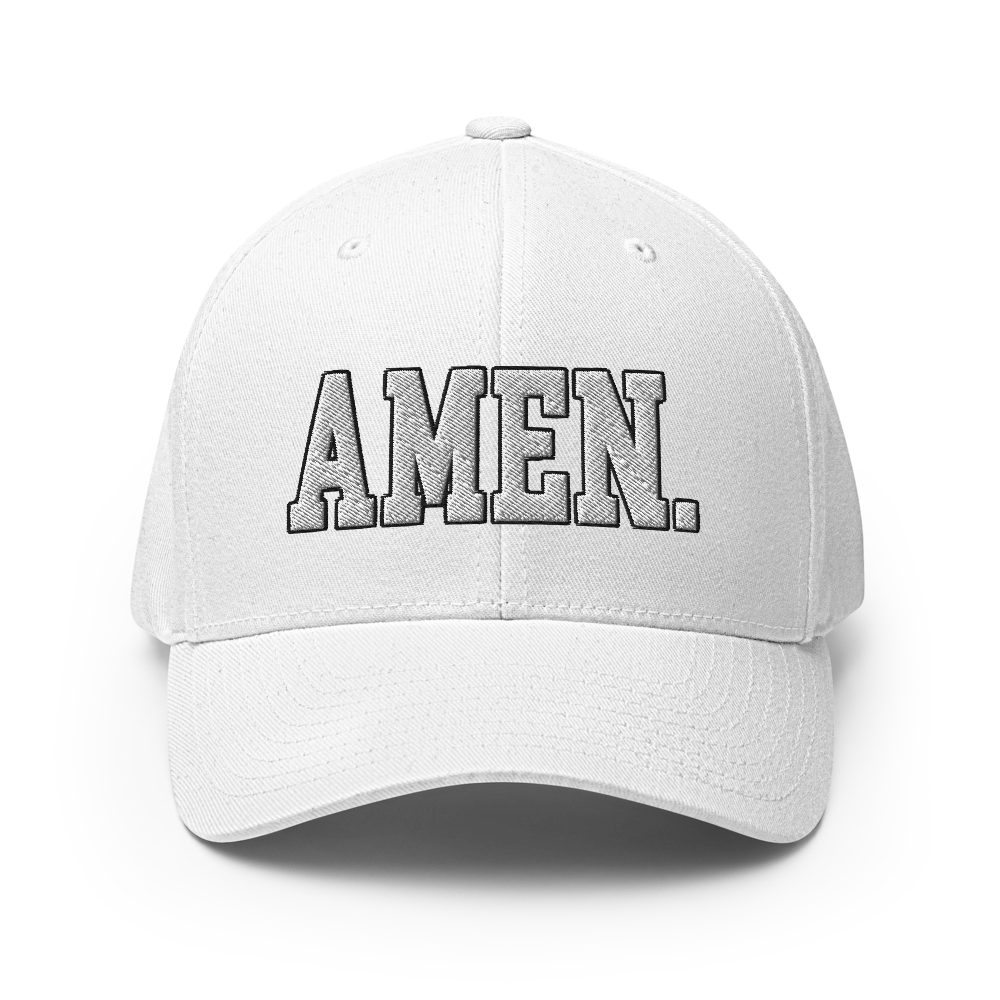 AMEN Flex Fit Twill Cap | Christian Faith Hat