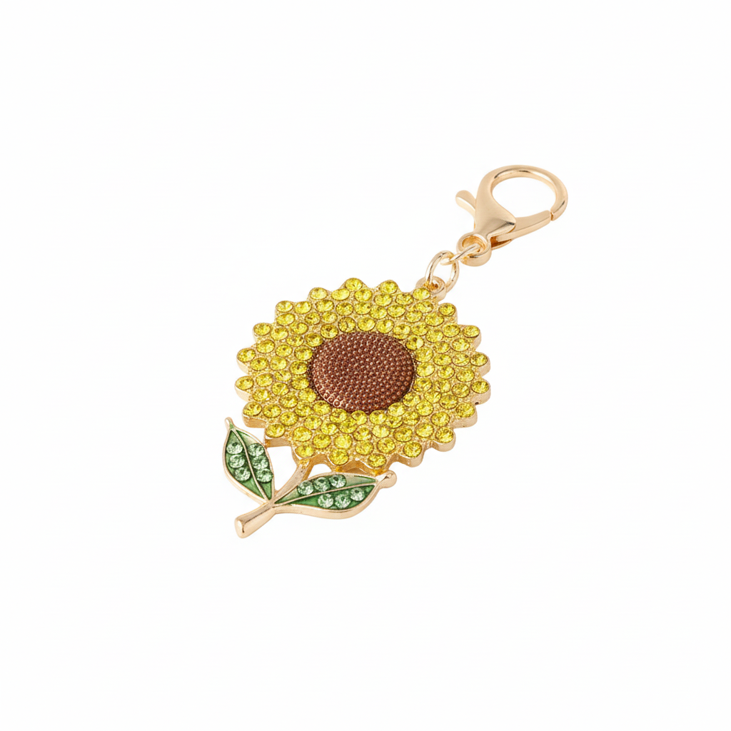 Sunflower Keychain