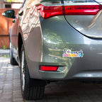 Power of Positivity Stickers - Premium Vinyl Decals – Front view