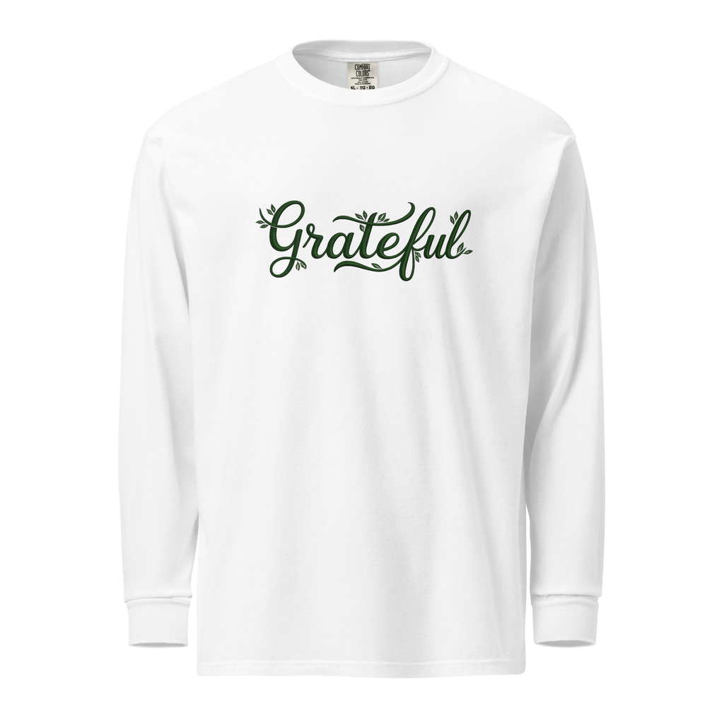 Always Start With A Grateful Heart Long Sleeve Shirt