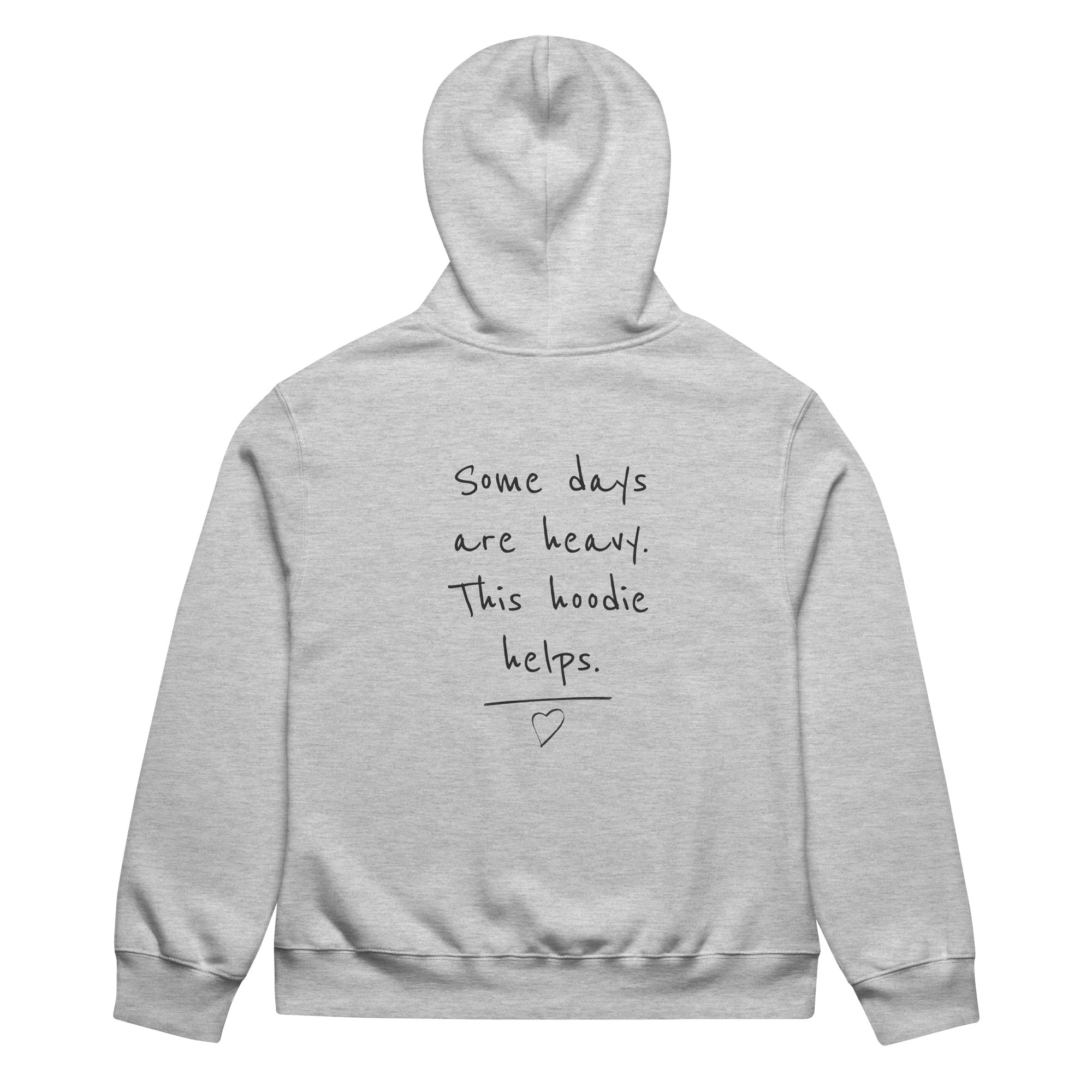 Emotional Support Hoodie – Back view