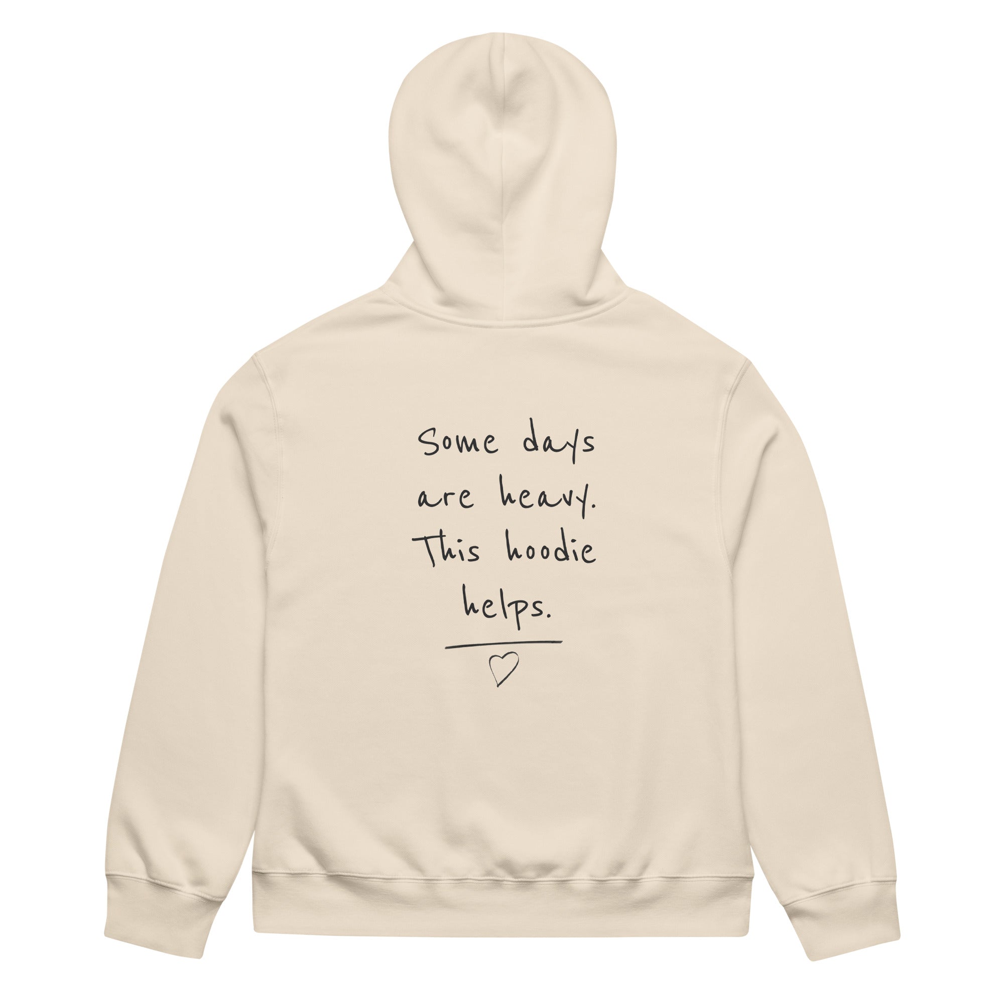 Emotional Support Hoodie – Back view