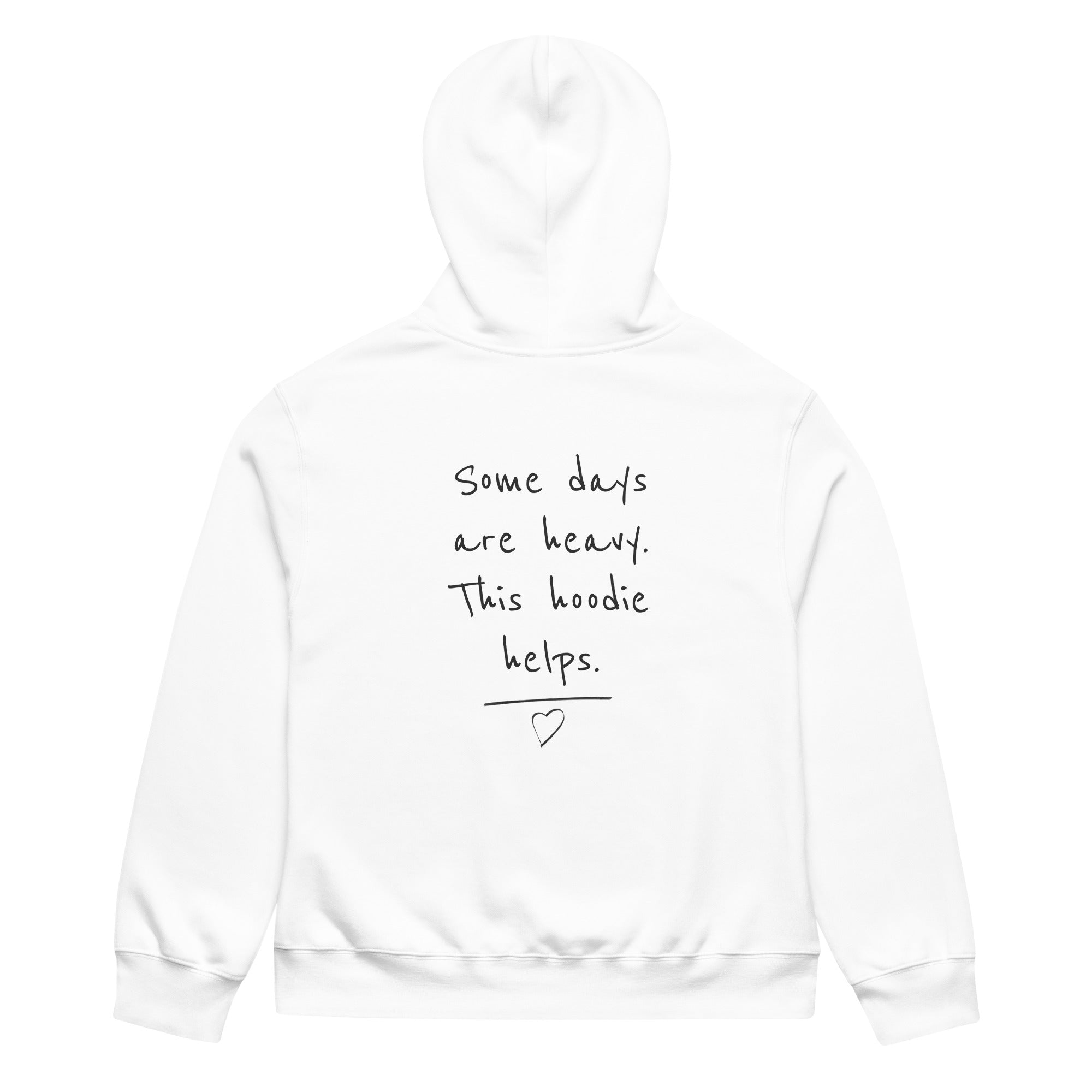 Emotional Support Hoodie – Back view
