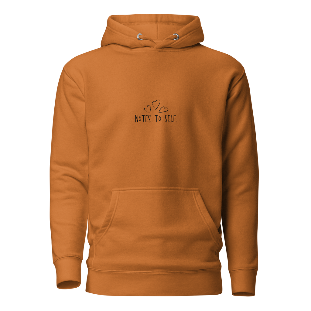 Notes to Self: Self Improvement Hoodie – Positive Mindset & Personal Growth