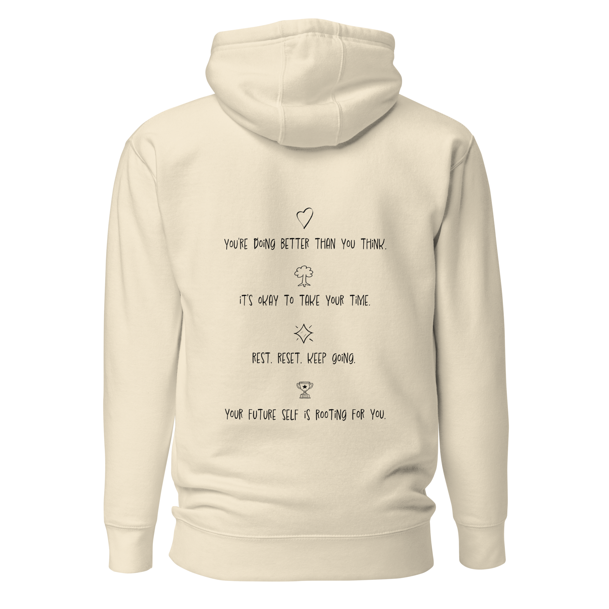 Notes to Self: Self Improvement Hoodie – Positive Mindset & Personal Growth