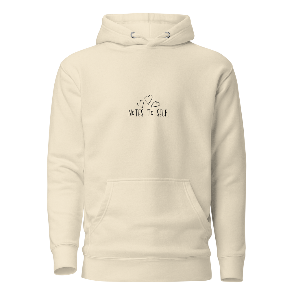 Notes to Self: Self Improvement Hoodie – Positive Mindset & Personal Growth