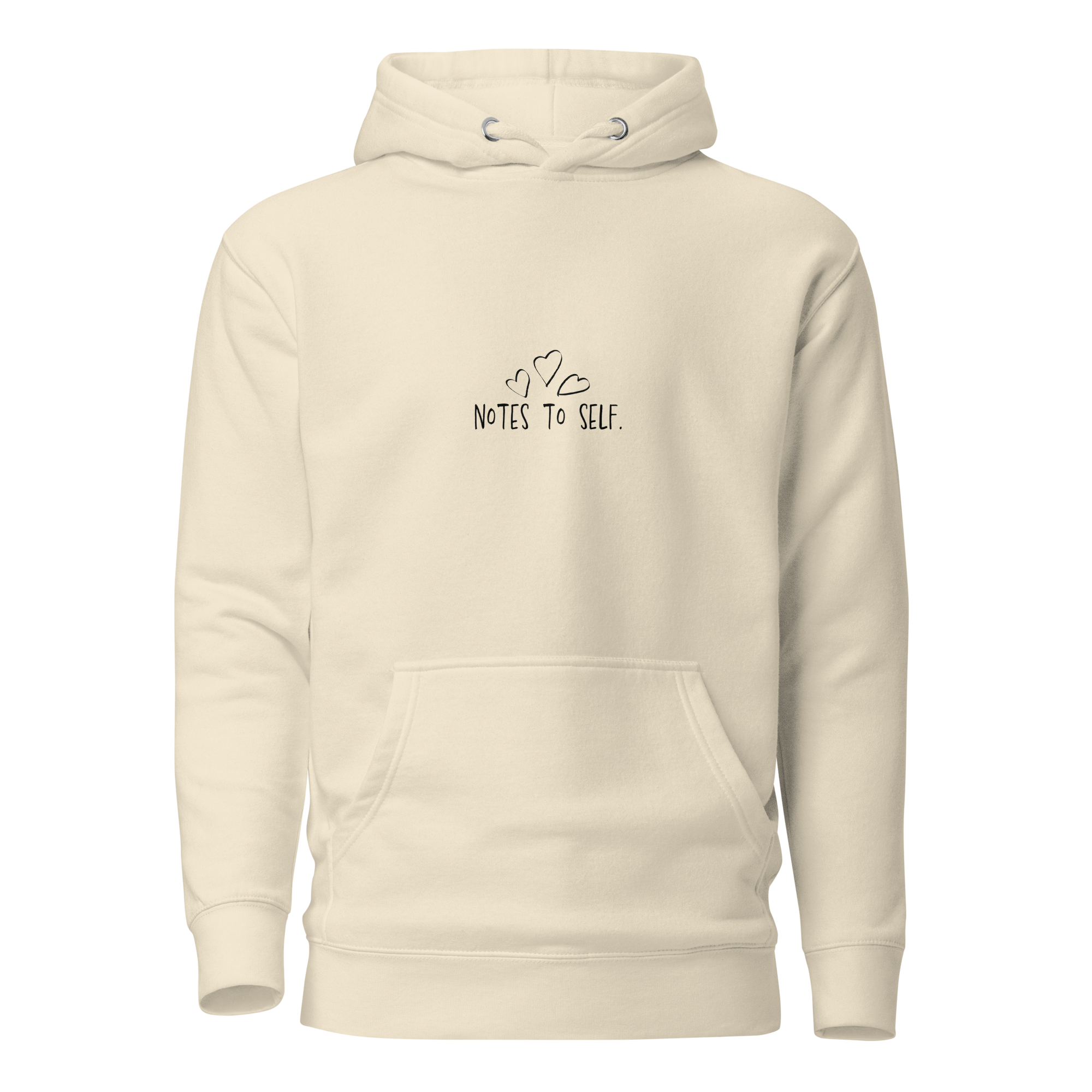 Notes to Self: Self Improvement Hoodie – Positive Mindset & Personal Growth