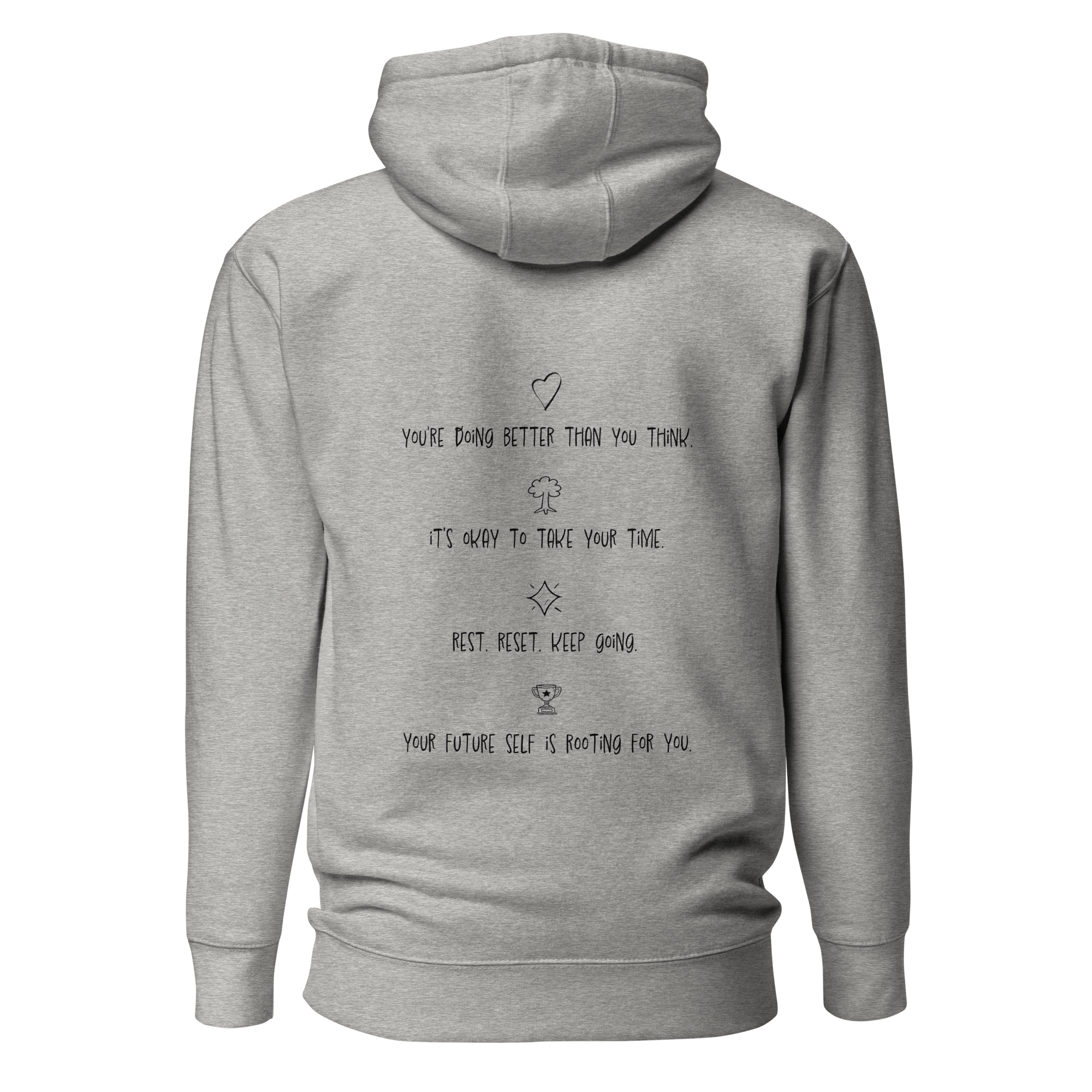 Notes to Self: Self Improvement Hoodie – Positive Mindset & Personal Growth