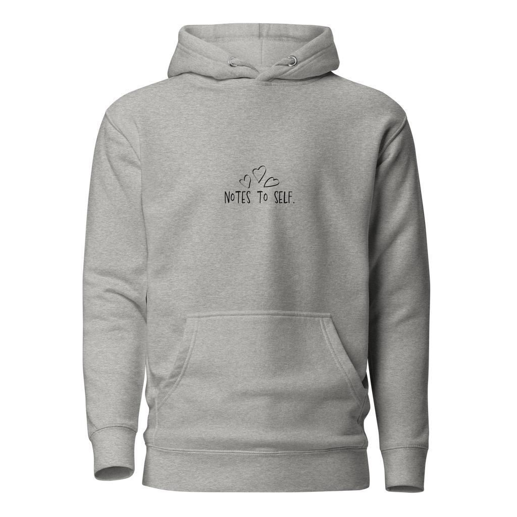 Notes to Self: Self Improvement Hoodie – Positive Mindset & Personal Growth