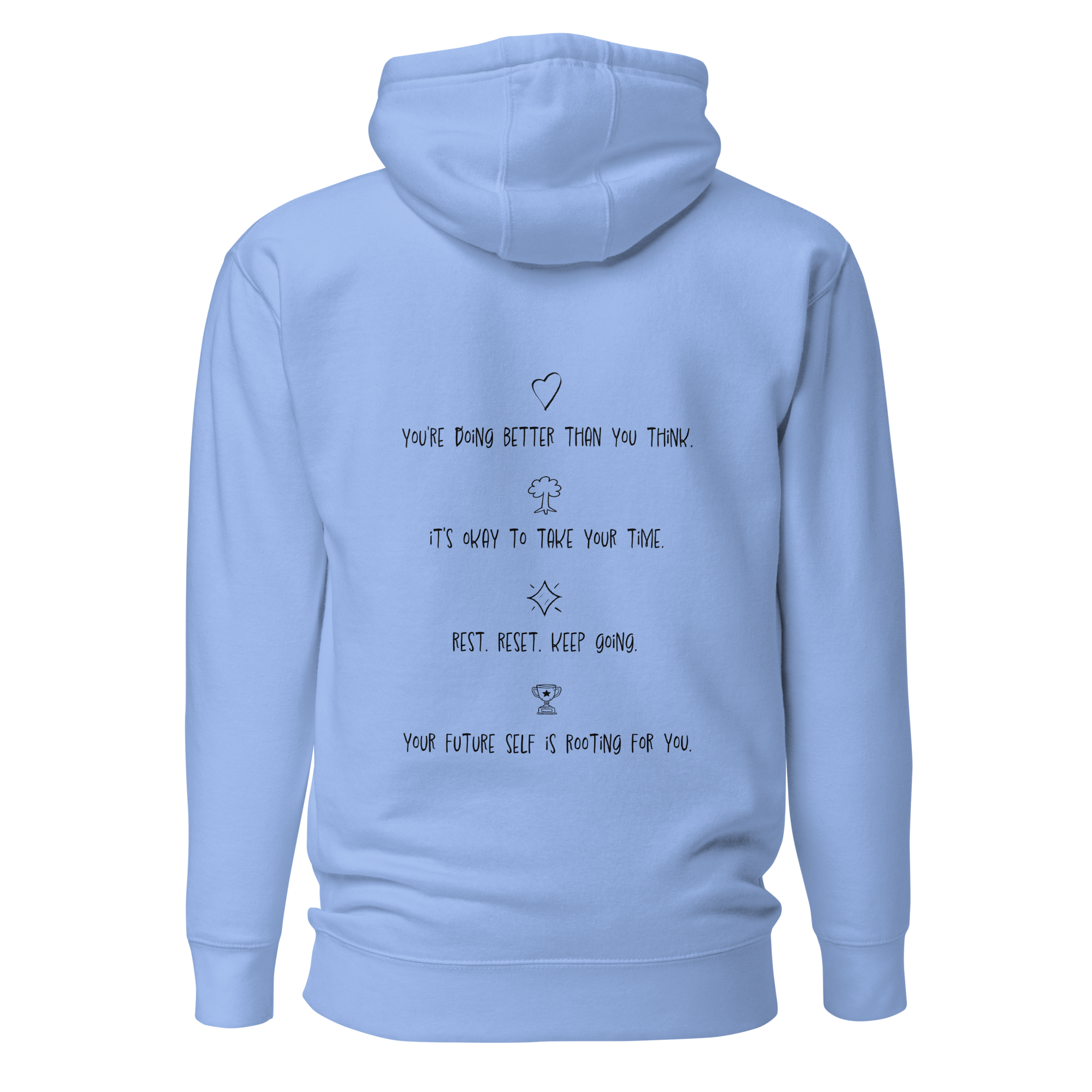 Notes to Self: Self Improvement Hoodie – Positive Mindset & Personal Growth