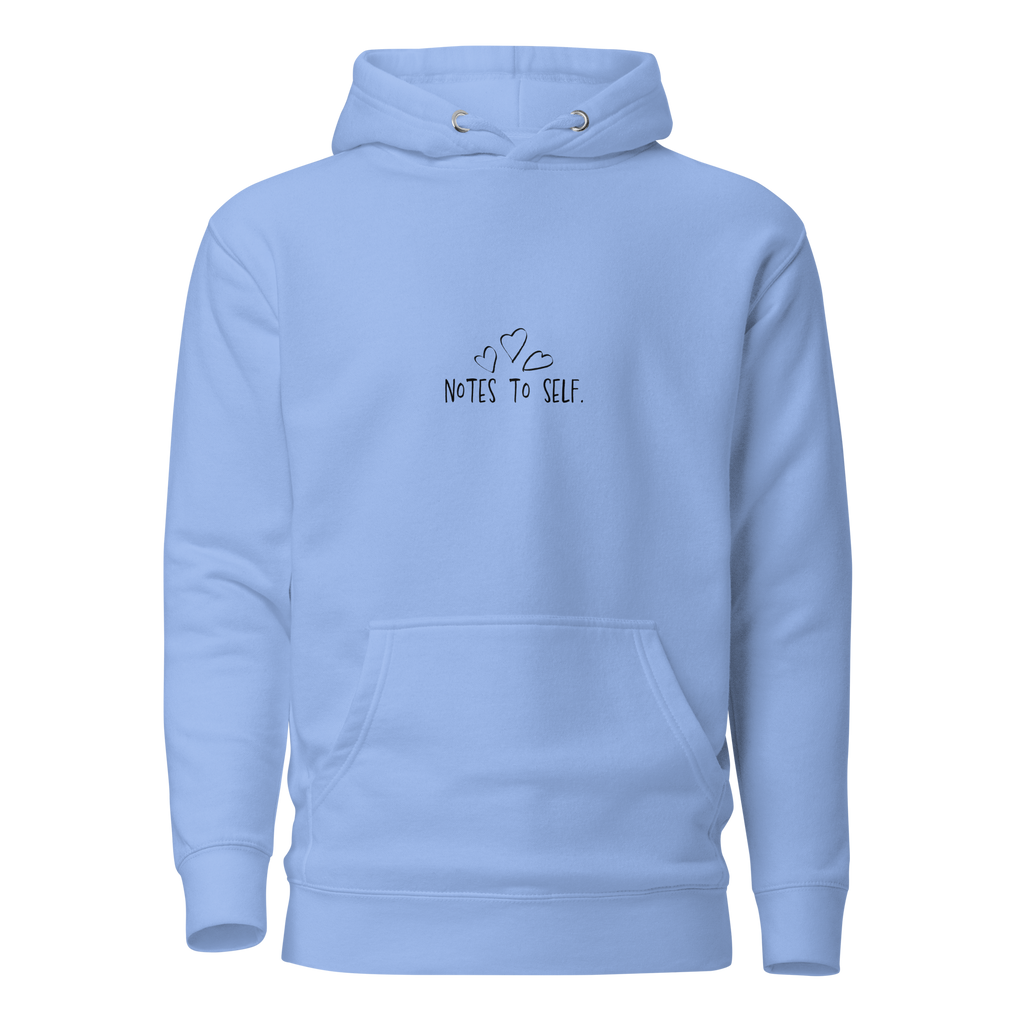 Notes to Self: Self Improvement Hoodie – Positive Mindset & Personal Growth