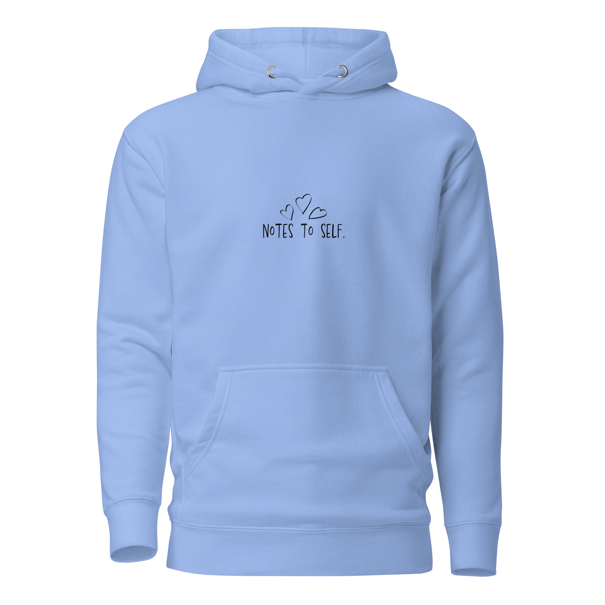 Notes to Self: Self Improvement Hoodie – Positive Mindset & Personal Growth
