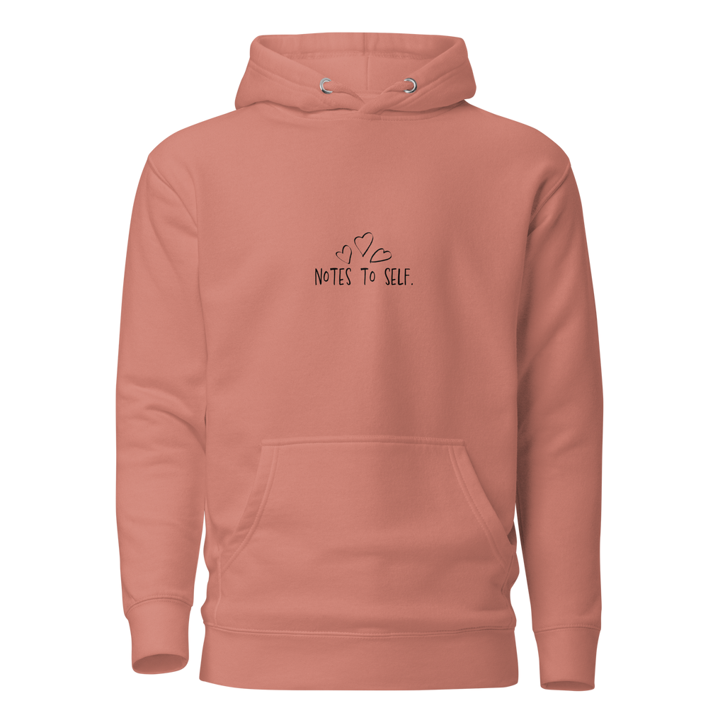 Notes to Self: Self Improvement Hoodie – Positive Mindset & Personal Growth