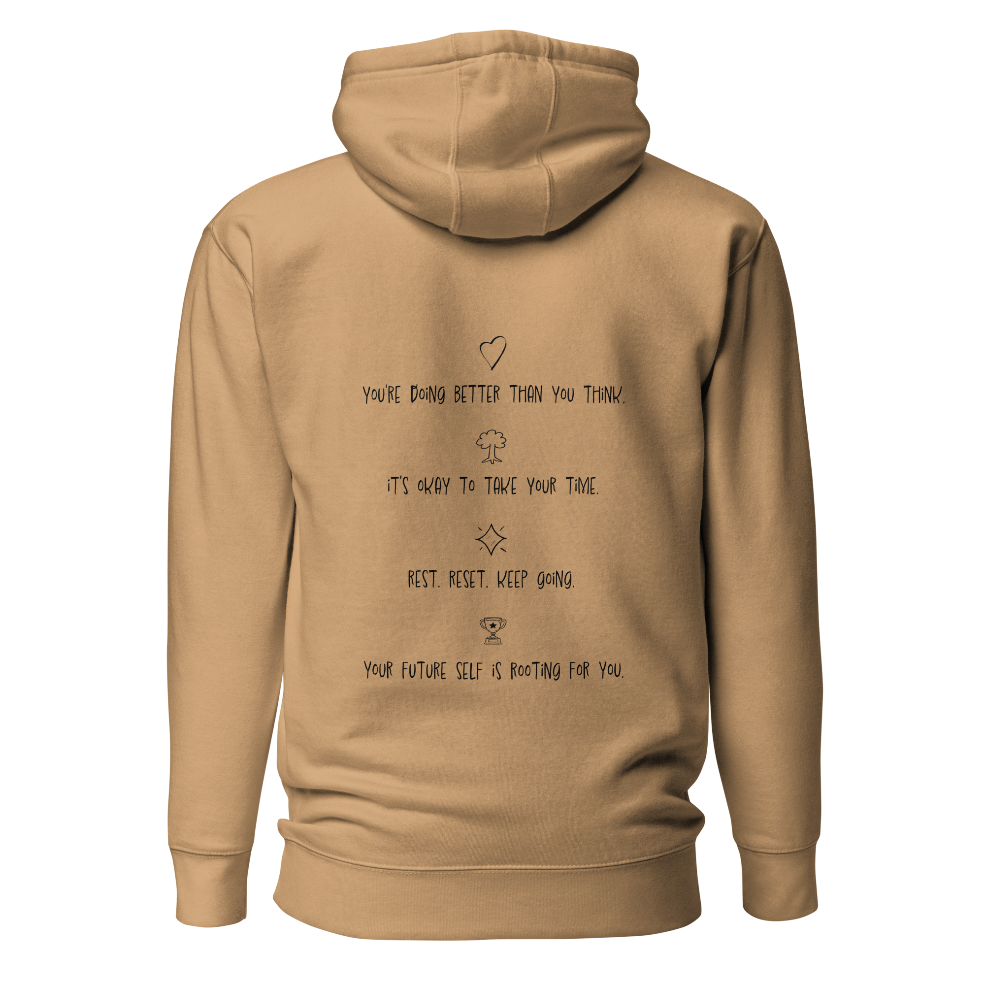 Notes to Self: Self Improvement Hoodie – Positive Mindset & Personal Growth