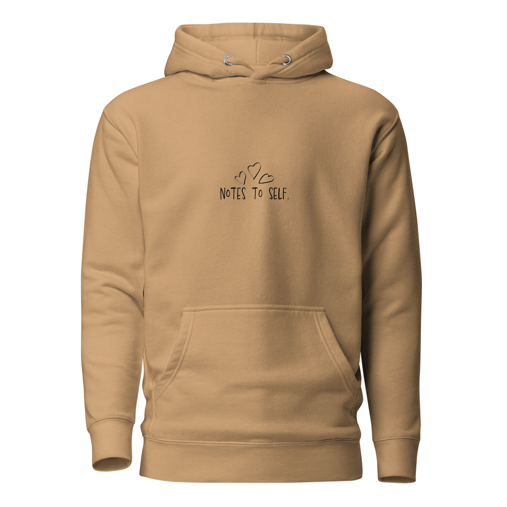 Notes to Self: Self Improvement Hoodie – Positive Mindset & Personal Growth